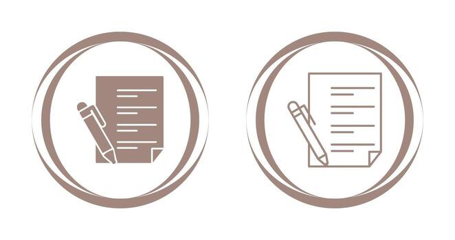 Write Vector Icon