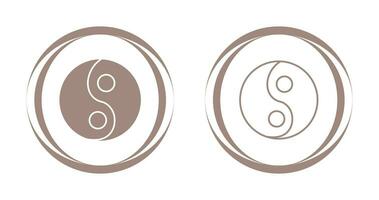 Yin Yang Vector Icon