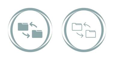 File Transfer Vector Icon