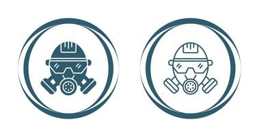 Gas Mask Vector Icon