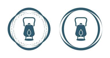 Oil Lamp Vector Icon