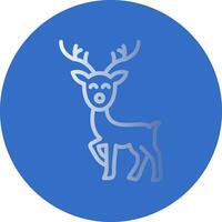 Reindeer Vector Icon Design