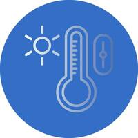 Temperature control Vector Icon Design