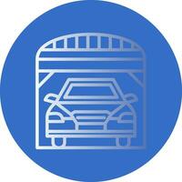 Garage Vector Icon Design