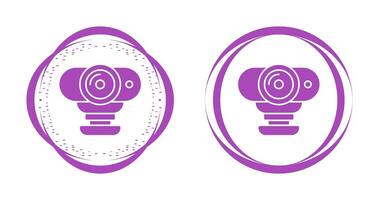 icono de vector de webcam