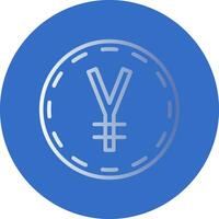 Yen Vector Icon Design