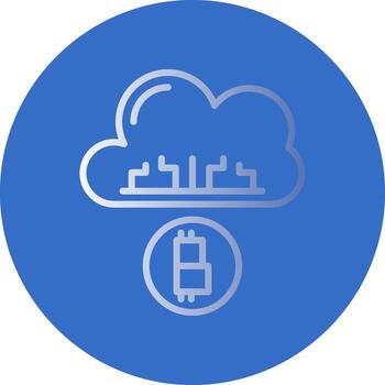 diseño de icono de vector de nube