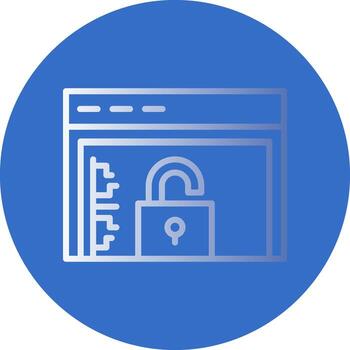 web cifrado vector icono diseño