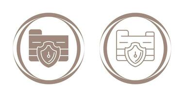 Folder protection Vector Icon