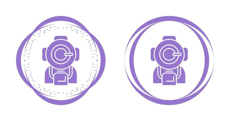 Diving Helmet Vector Icon