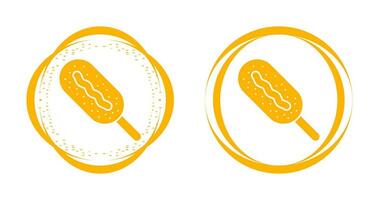 Corndog Vector Icon