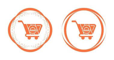 Food Cart Vector Icon