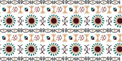 abstract traditional pattern background design vector