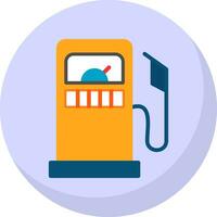 Gas Station Vector Icon Design