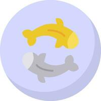 Koi fish Vector Icon Design