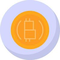 Bitcoin encryption Vector Icon Design