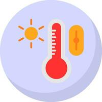 Temperature control Vector Icon Design