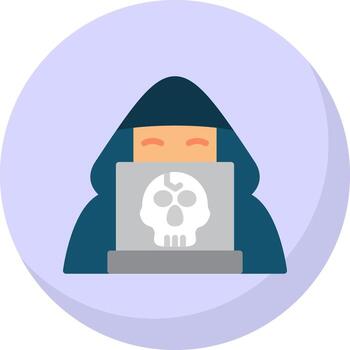 Hacker Vector Icon Design