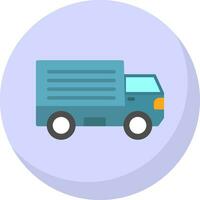 Delivery truck Vector Icon Design