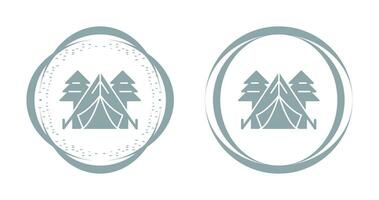 Tent Vector Icon