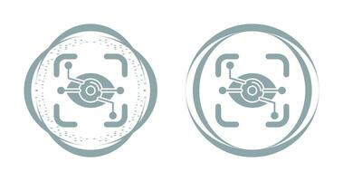Eye Recognition Vector Icon