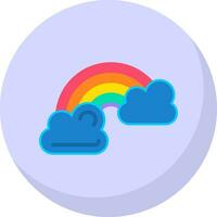 Rainbow Vector Icon Design