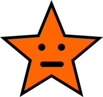 Star logo review PNG