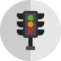 Traffic light Vector Icon Design