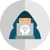 diseño de icono de vector de hacker