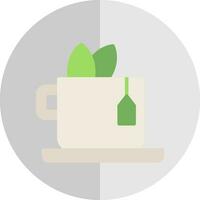 Matcha tea Vector Icon Design