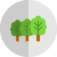 diseño de icono de vector de bosque