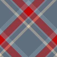 Plaid pattern vector. Check fabric texture. Seamless textile design for clothes, paper print. vector