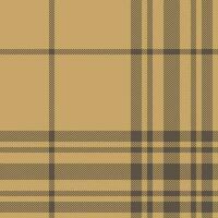 Plaid check pattern. Seamless fabric texture. Tartan textile print. vector