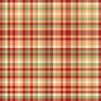 Textile background texture of seamless tartan plaid with a check fabric vector pattern.