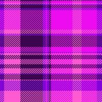 Textile seamless fabric of plaid vector check with a background texture tartan pattern.