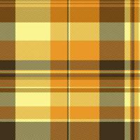 Texture tartan background of check textile fabric with a seamless plaid vector pattern.
