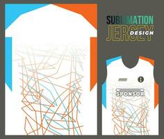 vector jersey Deportes diseño para carreras ciclismo fútbol americano juego de azar motocross