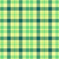 Seamless pattern fabric of background plaid vector with a tartan check textile texture.