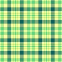 Seamless pattern fabric of background plaid vector with a tartan check textile texture.