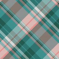 Background seamless pattern of check plaid tartan with a textile vector fabric texture.