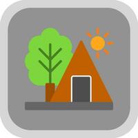 Camping Vector Icon Design