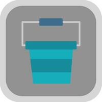 Bucket Vector Icon Design