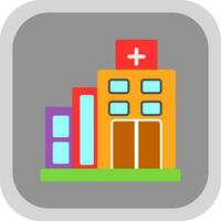 Hospital Vector Icon Design