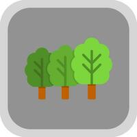 diseño de icono de vector de bosque