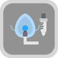 Oxygen Mask Vector Icon Design