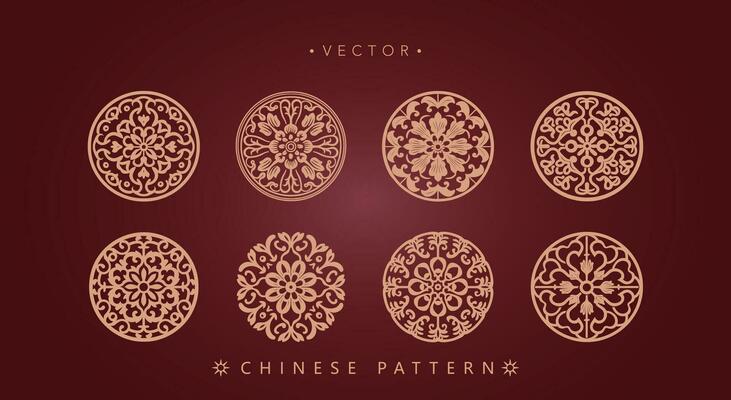 Chinese traditional decorative pattern