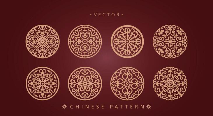 Chinese traditional decorative pattern