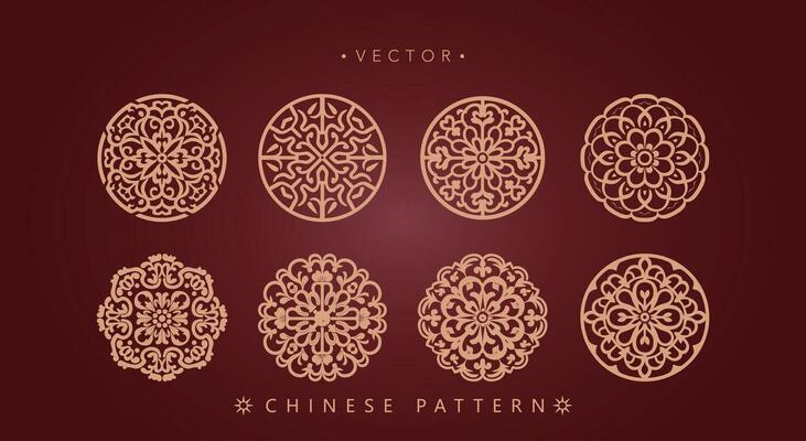 Chinese traditional decorative pattern