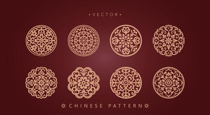Chinese traditional decorative pattern