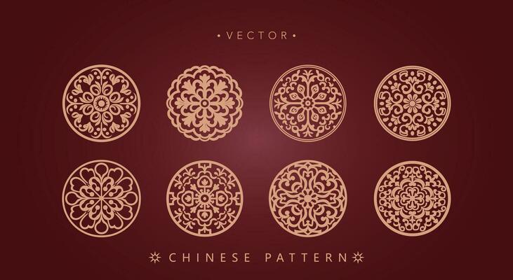 Chinese traditional decorative pattern